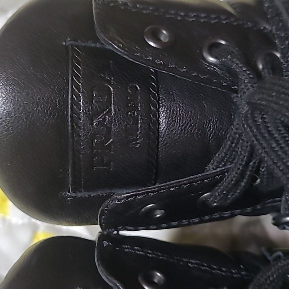 COPY - PRADA Lace Up Combat Ankle Boots Size 36 - Picture 4 of 11